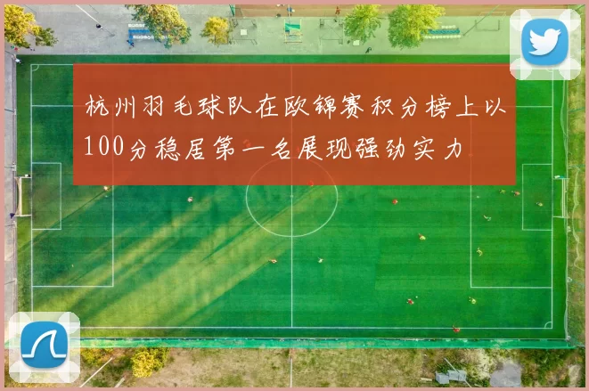 杭州羽毛球队在欧锦赛积分榜上以100分稳居第一名展现强劲实力